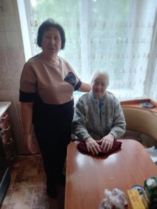 Боровик Ванда Эдуардовна, 95 ле вдова УВОВ