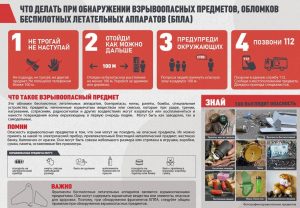 Памятка по действиям при обнаружении взрывных предметов_-обломков беспилотных летательных аппаратов